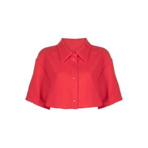 25 FW 빅터앤롤프 크레이프 크롭 오가닉 코튼 셔츠  TS0386216324 TP444987579