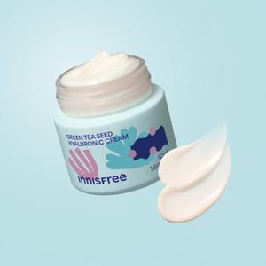 이니스프리 그린티 씨드 히알루론산 크림 50mL 2개 [LTD 보틀리플레이]