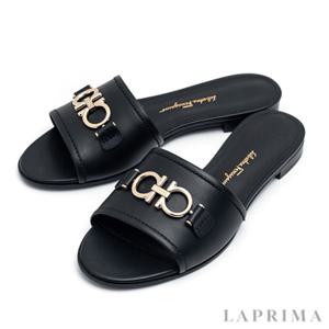 [FERRAGAMO] 페라가모 여성 로데스 샌들 RHODES-BK NERO 730192