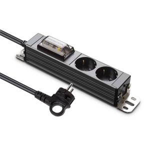 알루미늄멀티탭 고용량 서버탭 AL 티타늄 2구 1.5M