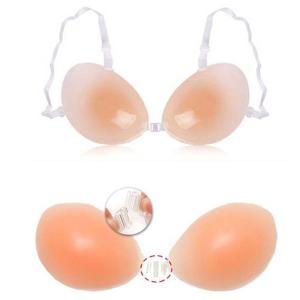 투명브라 끈있는 실리콘브라 붙이는 브래지어 오프숄더 코르셋