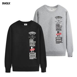 [듀클라이] 정품 맨투맨 티셔츠 DUP-155