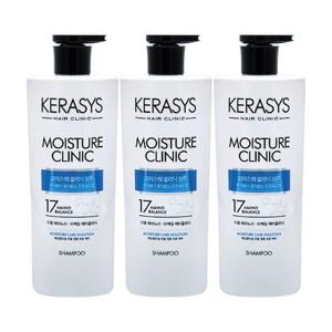케라시스 모이스춰 클리닉 샴푸 750ml 3개팩