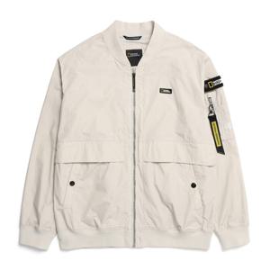 내셔널지오그래픽 N231UJP020 MA-1 플라이트 블루종 점퍼 OAK BEIGE