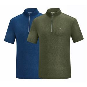 [콜핑]LD08 남자 여름 하이쿨 시원한 반팔집업등산티 KUT4926M