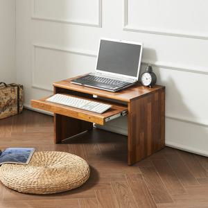 그루잠 멀바우 원목 좌식 600 컴퓨터 책상(착불)