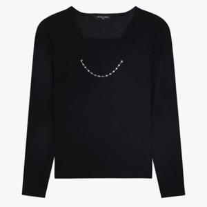 [더데이걸]TGLA23803 볼레로 체인 긴팔티_IC