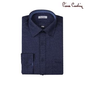 [피에르가르뎅] 기모 솔리드 네이비 노말핏 셔츠 PKDS4902