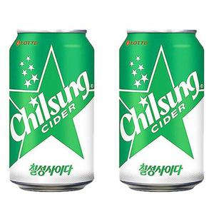 롯데 칠성사이다 355ml x  24캔