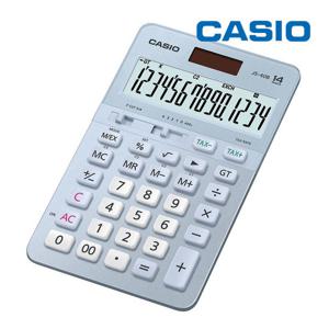 카시오 계산기 JS-40B-BU 블루 세무사 회계사 14단