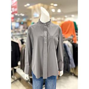 소고 세이브존01 레터링 포인트 차이나넥 블라우스 TAH1BA05