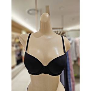 [BARBARA][ABR4393 검정] 바바라 베이직 데일리 3 4컵 들뜸없는 몰드심플 브래지어(ABC컵)