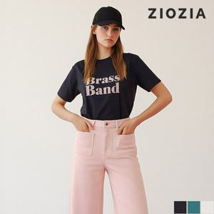 [지오지아 여성] 여성 레터링 그래픽 반팔티 C (AFC2TR1101_C)