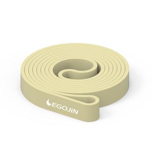 이고진 더쎈 풀업밴드 3단계 버터옐로우 고탄력 턱걸이 스트레칭 철봉 근력 저항 홈트