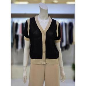 소고 트리아나 세이브존07 소고 트리아나 여성 브이넥 니트 반팔 가디건 AJ2TA25