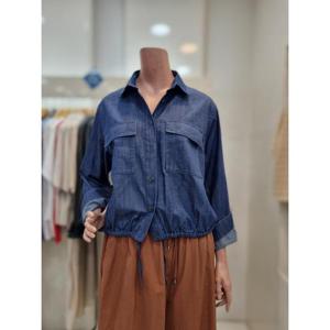 올앤선드리 세이브존06 데님오픈카라크롭BL A4F7B414