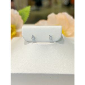 미니골드 14k [다이아 랩 1부]베이직 4프롱 귀걸이 EJUS4070L