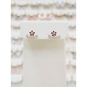 볼라레 세이브존03 볼라레 귀볼라인 오닉스 꽃 피어싱 귀걸이 SAVssp808