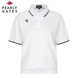 [파리게이츠] 여성 허니비 와플 칼라 반팔 링거 티셔츠