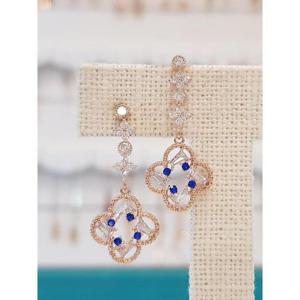 볼라레 세이브존01 웨딩귀걸이 큐빅 드롭 spe699