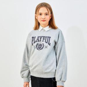 USALL 유솔 HC29 쭈리 여아 오버핏 맨투맨 ULMA24151