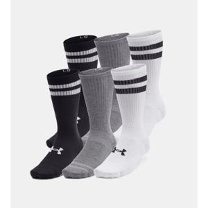 [언더아머]공용 UA 에센셜 크루 삭스 6켤레 1387058-101
