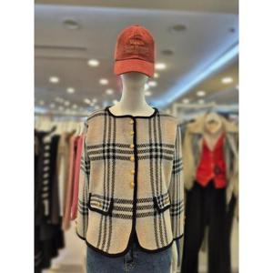 부루앤쥬디 세이브존03 부루앤쥬디 볼드 체크 숏 코트 AGBBQKCT002CA