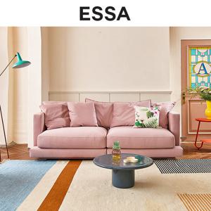 [에싸] 위켄드 3인 리브 패브릭 소파