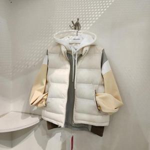 여성 겨울 웰론 패딩 조끼,ITZ1VO55A