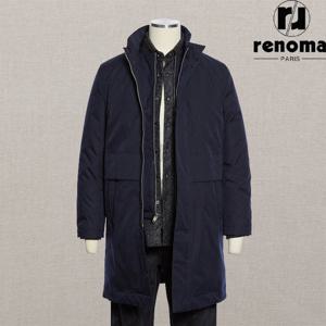 [레노마캐주얼][프리미엄특가]FW 네이비 구스다운 내피탈부착 반코트 점퍼 ROLMBH71AJD