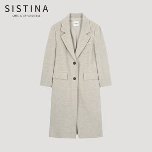 [SISTINA] 울 혼방 핸드메이드 롱 코트_AWHCTO41080_OT
