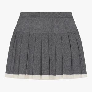 유솔 sh06 플리츠 스웨터 스커트(그레이) ULWH24154