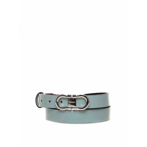 [SALVATORE FERRAGAMO] 라프리마 여성 벨트 간치니 리버시블 인 카프스킨 230294771066001 그린 /8