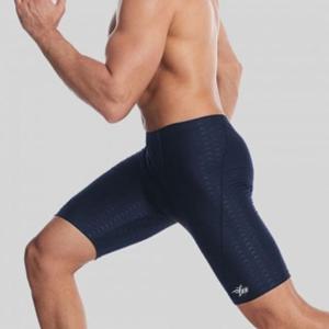 샤크 4부 남성 실내 수영복 XL 네이비 사각 스윔수트