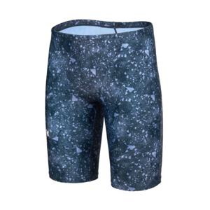 [레노마수영복][본사] 남성 와펜 4부 수영복 블랙 RN-MF2E505-BK