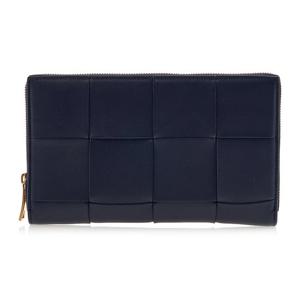 [보테가베네타] 여성 인트레치아토 집 어라운드 장지갑 651368 VCQC1 8837