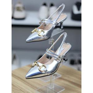 바이로쏘 세이브존06 포인티드 토 5.5cm 슬링백힐 (BY)25S12362BI2