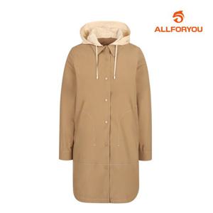 [올포유][올포유] 여성 배색 후드 사파리 점퍼 ALFRL7311-508