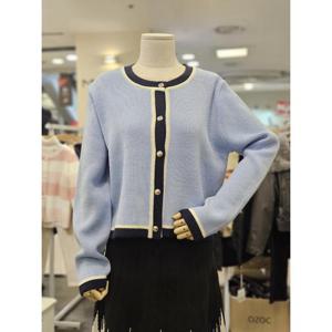 오조크 세이브존01 라인 배색 가디건 HOTSCGK511P