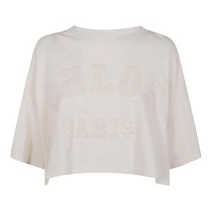 끌로에 오버사이즈 크롭 티셔츠 CH25SJH14183 103