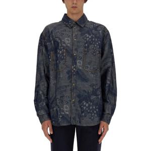 에트로 페이즐리 패턴 레귤러 핏 셔츠 MRNE0003 99TTE14S9091