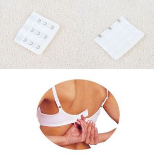 일반형 연장후크 브래지어 3단-흰색 브레지어후크