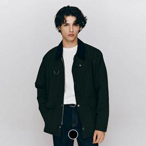 지오다노 075503 남성 봄 코듀로이 카라 숏 자켓 01075503