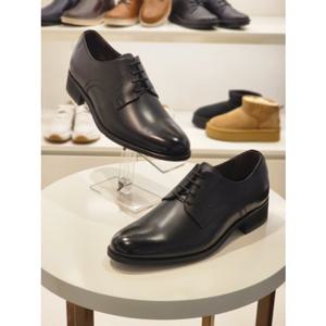 금강제화 리갈 남성 키높이 플레인 더비슈즈 블랙 REGOXC7777F16