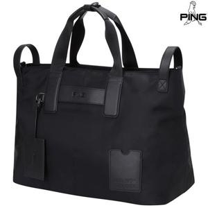 [양말증정]남성 레더 패치 보스턴백 111E1BB001_BK