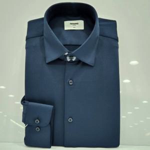 [레노마셔츠]슬림핏/스판/저지 솔리드/긴소매 셔츠 RPSSL1504 DB