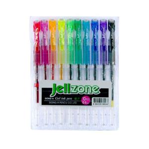 동아볼펜 젤존 중성펜10색세트 볼펜 중성펜 젤리펜 펜 칼라중성펜 선물용펜 필기구 필기용펜 부드러운펜 펜