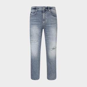 [버커루]남성 크롭 스트레이트 데님 팬츠 B235DP125P