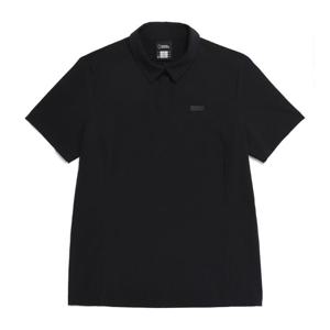 내셔널지오그래픽 N252WPL330 여성 에어닷 기능성 베이직핏 카라티 BLACK