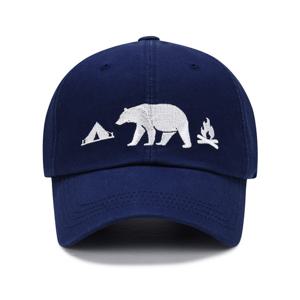 [지프]JQ2GCU121 블루 실루엣 로고 클래식핏 볼캡 야구모자_SC